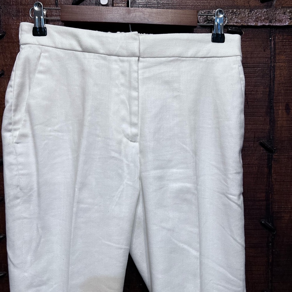 NWT Size 4 JCrew cream dress pants - Picture 2 of 12